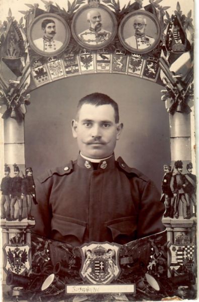 Klement Sándor I. világháborús katonai képe