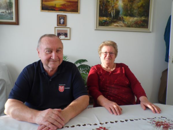Dr. Vass György és a felesége Rózsika