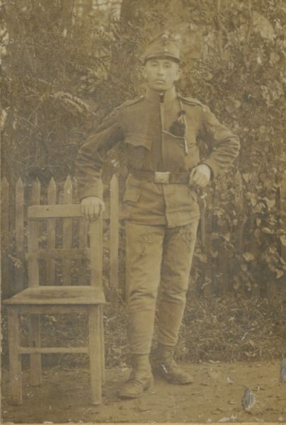 Molnár István I. világháborús katonai képe